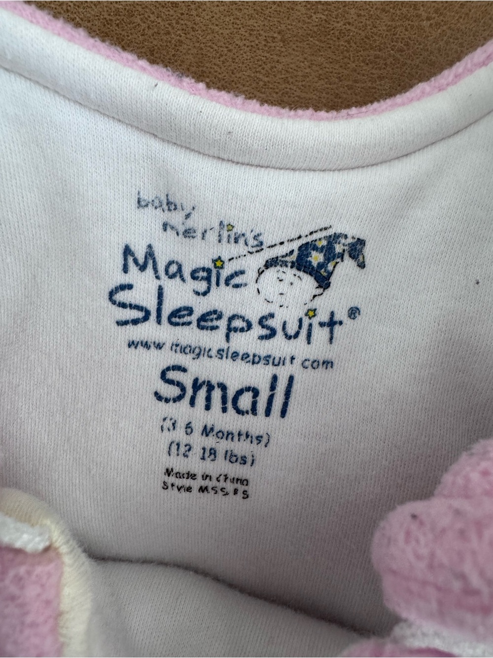 Baby Merlin’s Magic Sleepsuit - Picture 3 of 7